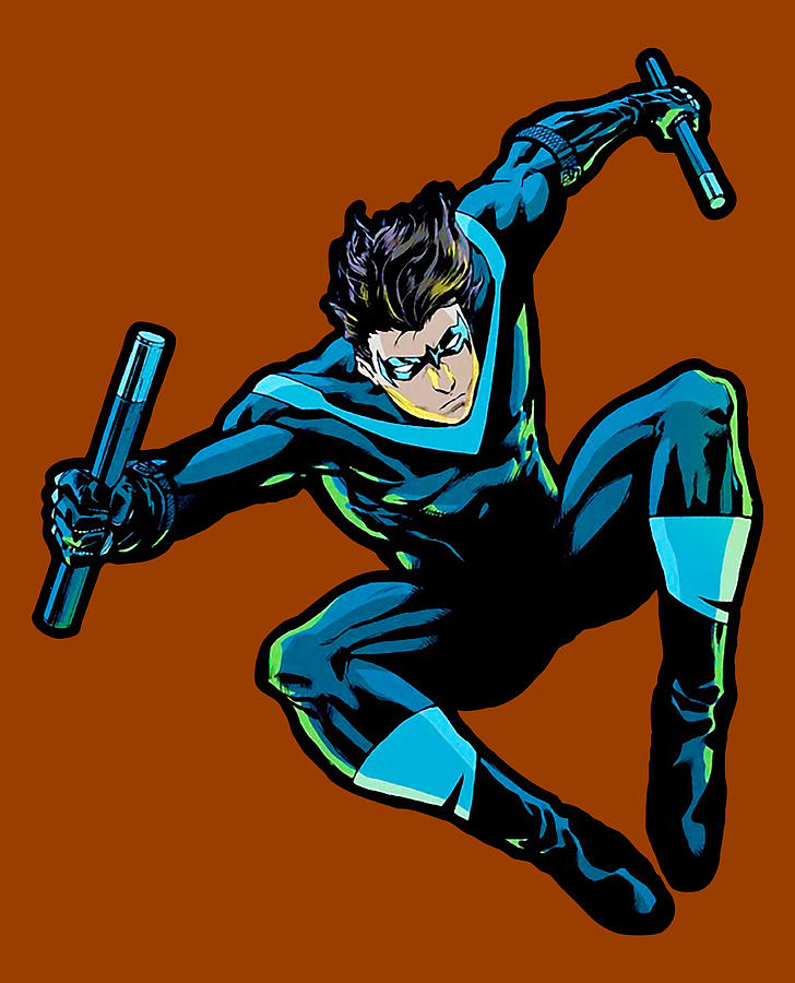 Dick Grayson Digital Art by Kevin Duck - Fine Art America