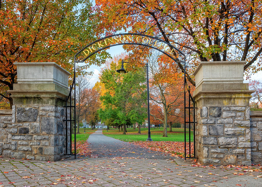 Dickinson College Gateway Photograph by Stephen Stookey