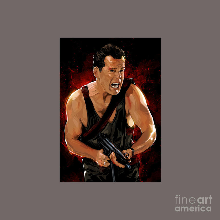 Die Hard Drawing by Ratna Agustina Fine Art America