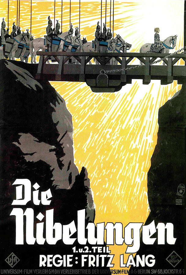 Die Nibelungen Siegfried, 1924 Mixed Media by Movie World Posters