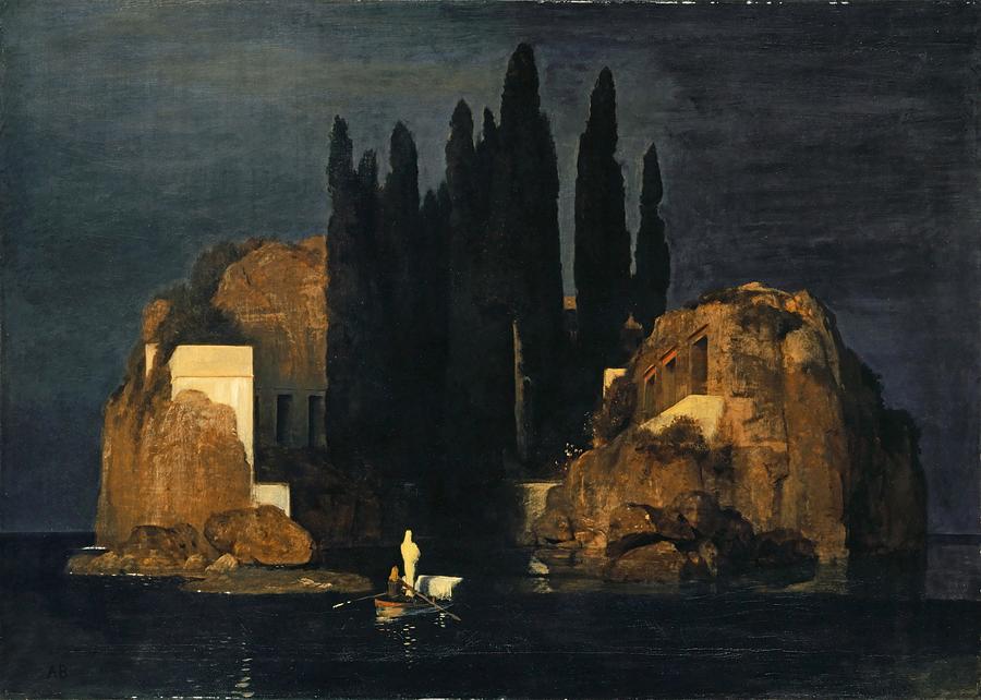 Die Toteninsel Isle of the Dead Painting by Arnold Bocklin - Fine Art ...