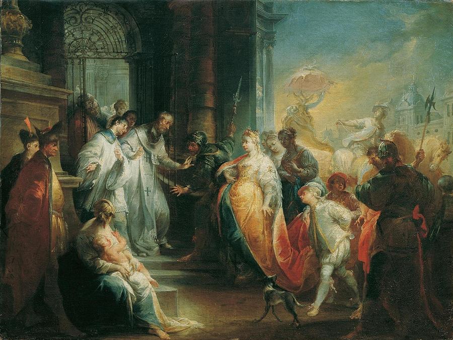 Die Zuruckweisung der Kaiserin Eudoxia durch den heiligen Johannes