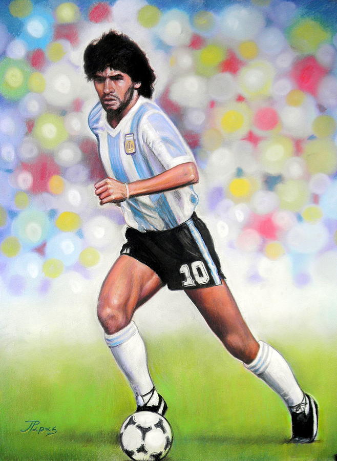 Diego 1982 Pastel by Dimitris Papadakis - Fine Art America