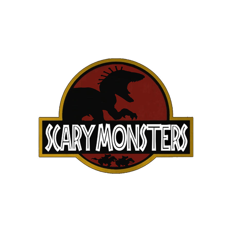 Diego Brando Scary Monsters Jurassic Logo Painting by Diego Brando ...