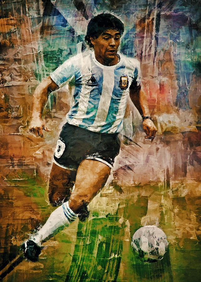 Diego Maradona, Posters, Art Prints, Wall Murals