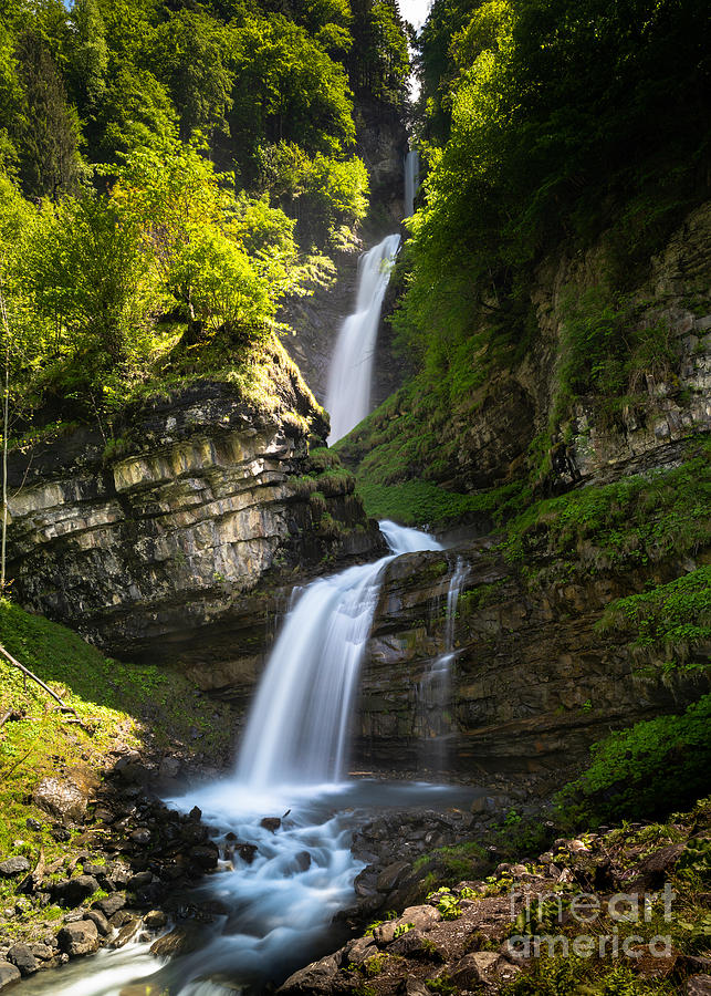 Diesbach Creek Falls Photograph