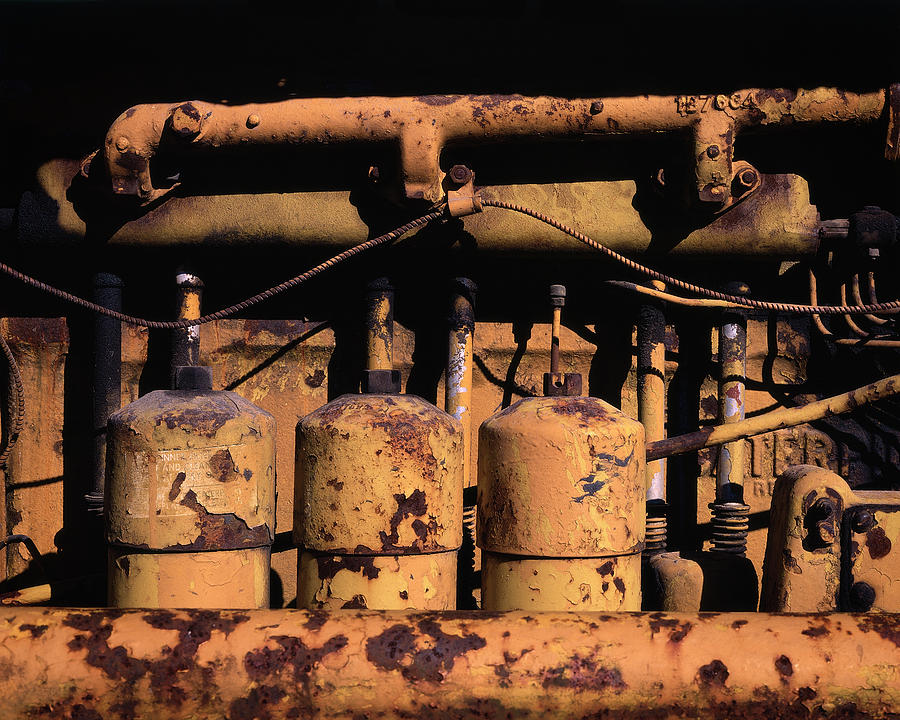 Diesel engine Photograph by Rudy Umans