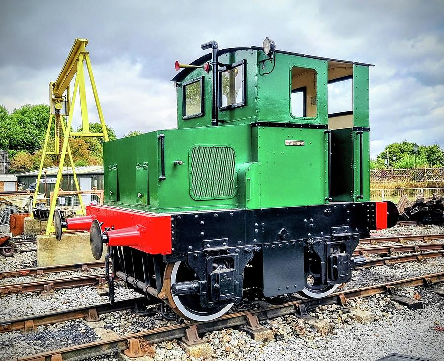 Hibberd 0-4-0DM No. 3765 Tarmac Diesel Locomotive Photograph by Gordon James