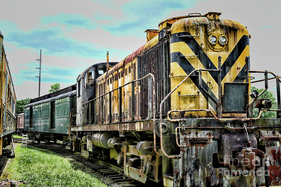 Diesel Locomotive Photograph by Paul Ward - Fine Art America