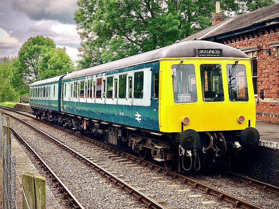 British Rail Class 116 and Class 122 DMU Set Photograph by Gordon James
