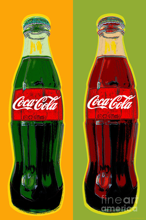 Diet Coke Pop Art Photograph