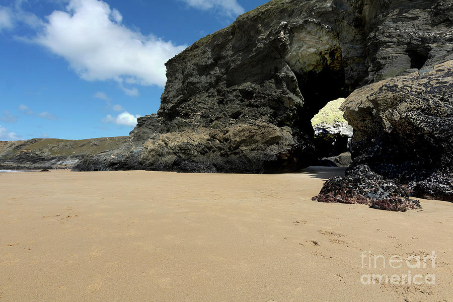 Diggorys Island Arch Bedruthan Steps Photograph