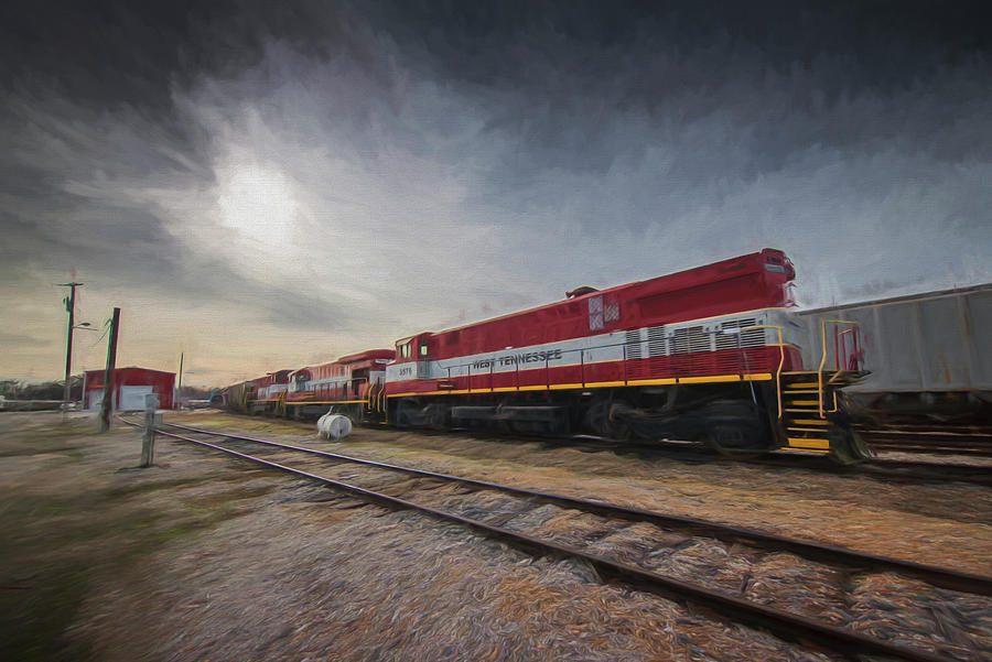 Digital Art - West Tennessee Railroad Photograph by Jim Pearson