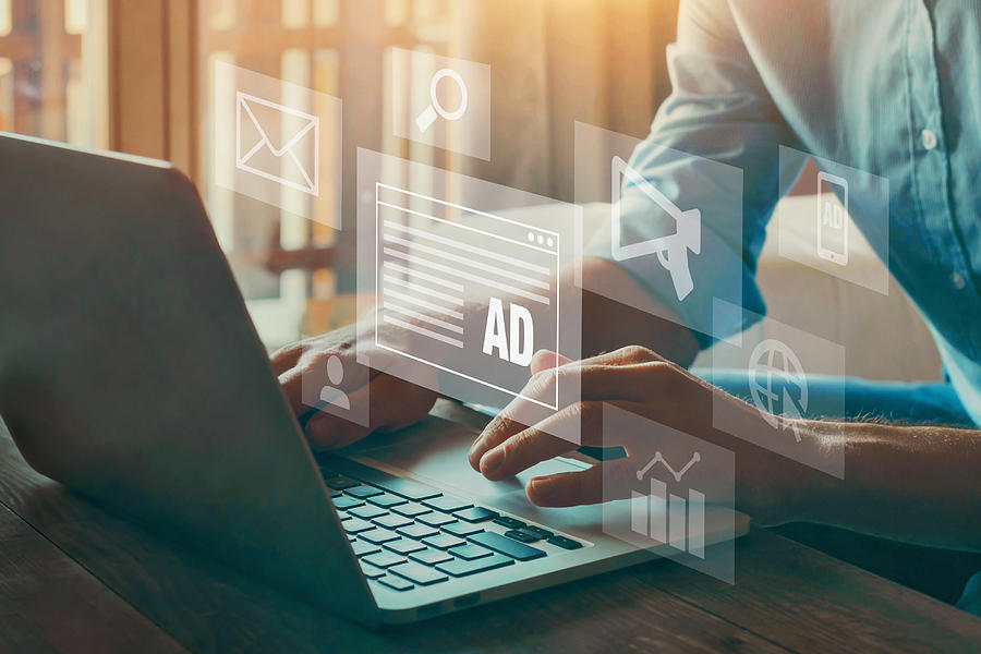 Digital Marketing Concept, Online Advertisement Photograph by Anyaberkut