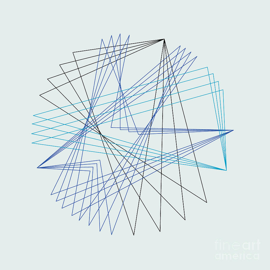Network Digital Art - Digital String Quartet by Carolina Reis