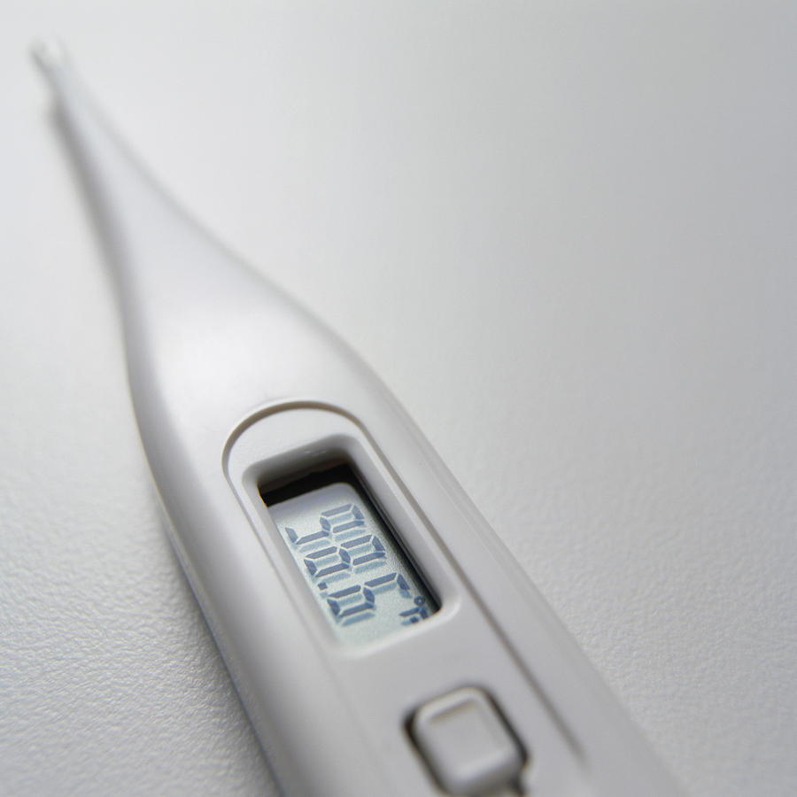 Digital Thermometer Photograph by Photodisc