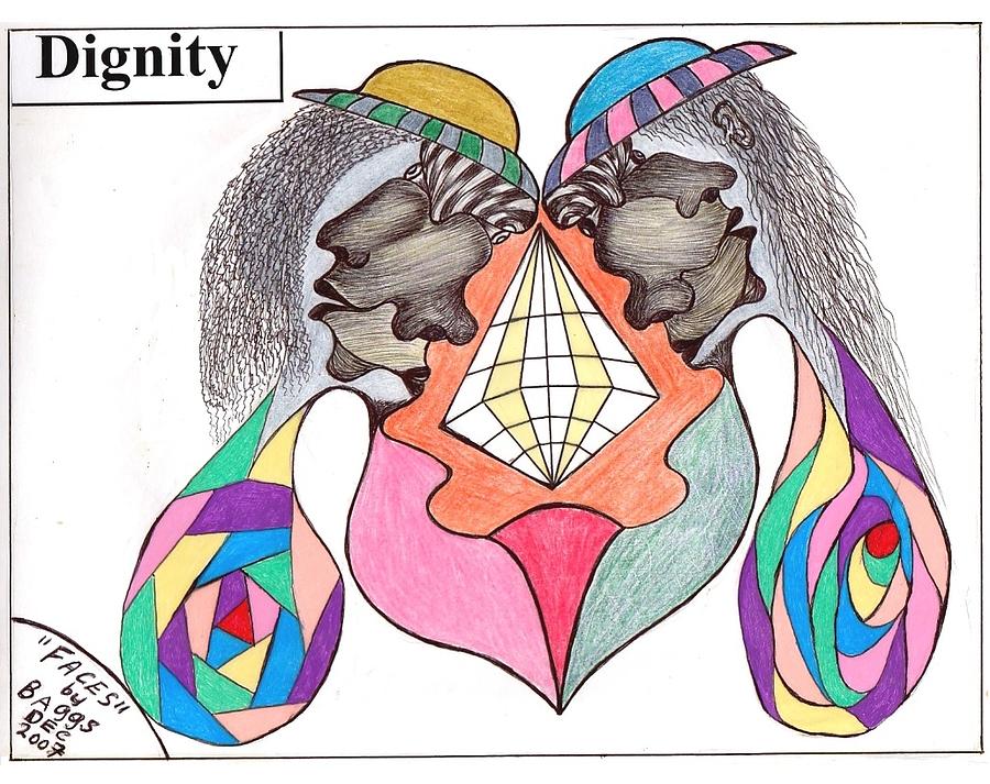 Dignity Drawing by Dr Alwyn Nicholas Fine Art America