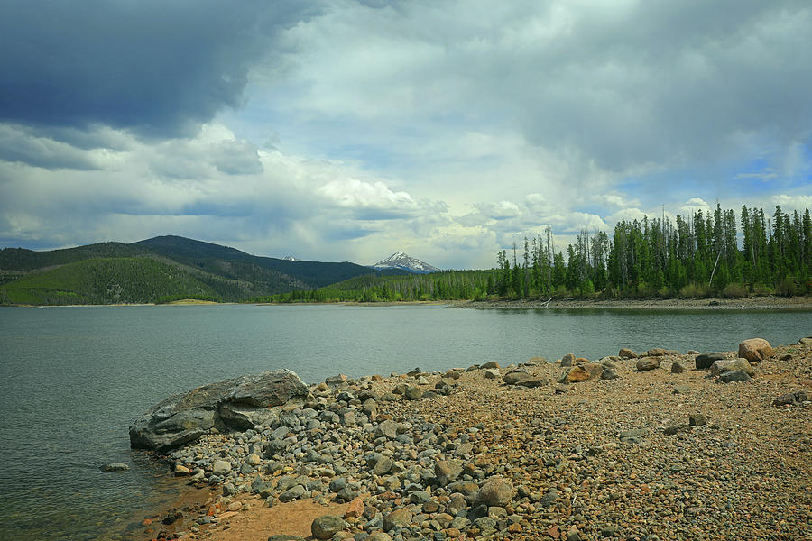 Dillon Reservoir Shoreline Colorado Photograph by Dan Sproul
