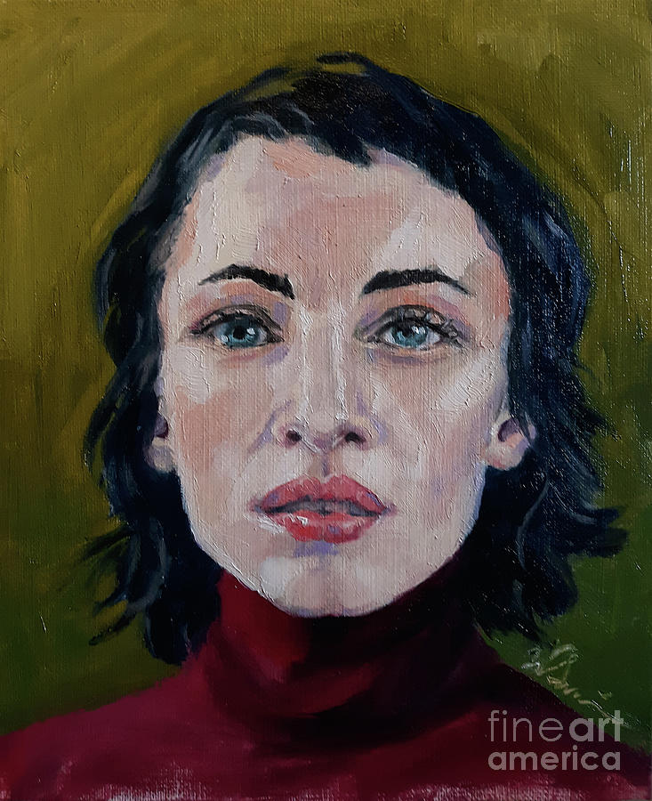 Dima Delacqua Portrait Painting by Wendy Davis - Fine Art America