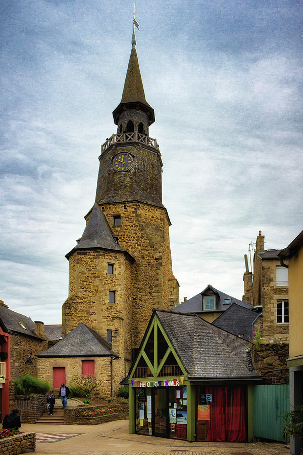Dinan Clock Tower, Brittany - 2 - Orton glow Edition  Photograph by Jordi Carrio Jamila