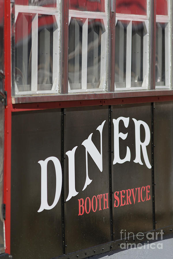 Diner Booth Service Photograph by Edward Fielding