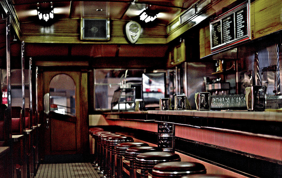 Diner Counter Photograph