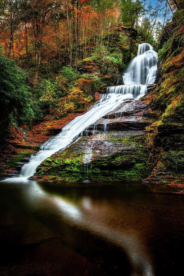 Dingmans Falls in the Poconos, Pennsylvania Photograph by Mihai Andritoiu