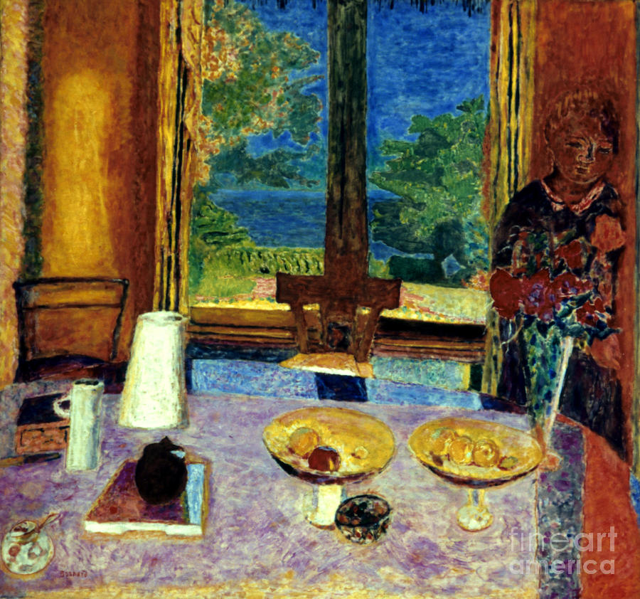 Dining Room on the Garden Painting by Pierre Bonnard