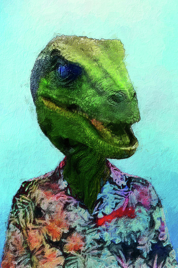 Dino Dan Digital Art by Sean Parnell - Fine Art America