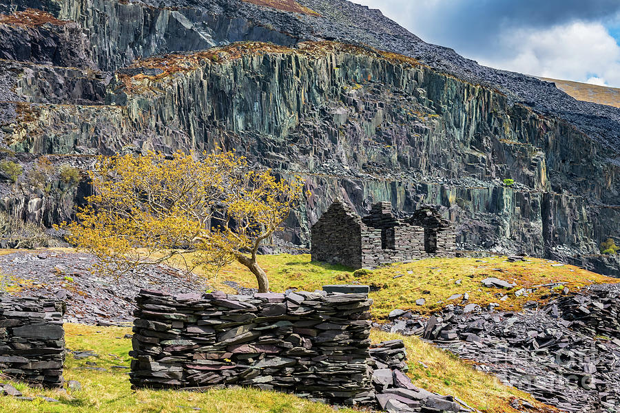 Dinorwic Slate Quarry North Wales Photograph by Adrian Evans