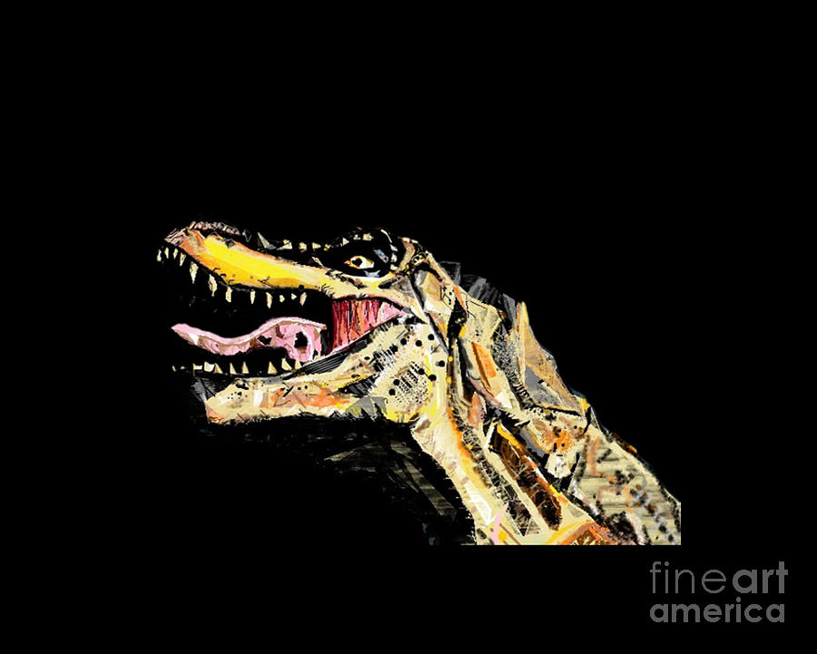 Dinosaur Digital Art by Denise Morgan