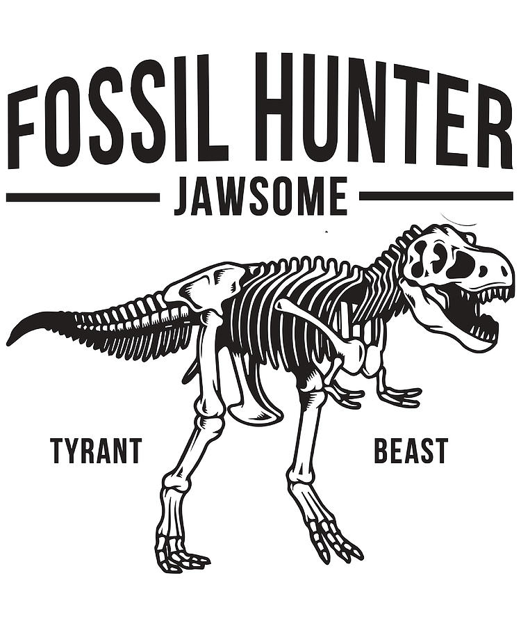 Dinosaur Meme Fossil Hunter Jawsome Tyrant Beast Painting by Ian Zoe ...