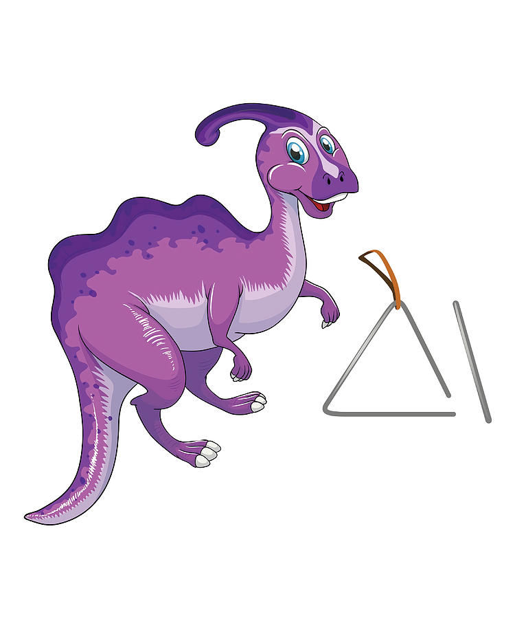 dinosaur with triangle head