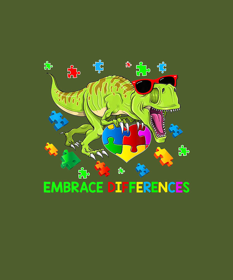 Dinosaur Puzzle Piece T Shirt Autism Awareness Boys Kids Men Dinosaur Puzzle Piece T Shirt Autism Awareness Boys Kids Men