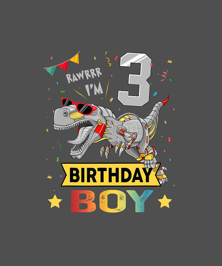 im 3 birthday shirt