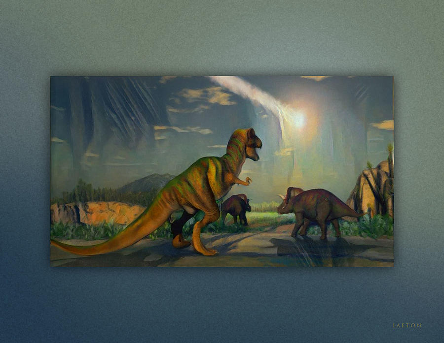 Dinosaurs Digital Art by Richard Laeton
