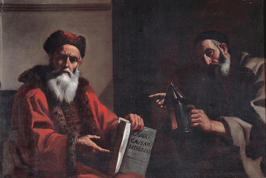 Diogenes and Plato Photograph by Mattia Preti 1613 1699 - Fine Art America