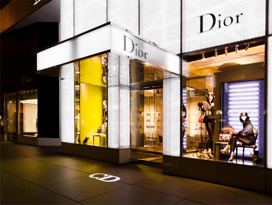 Dior shop in New York Photograph by Aluxum