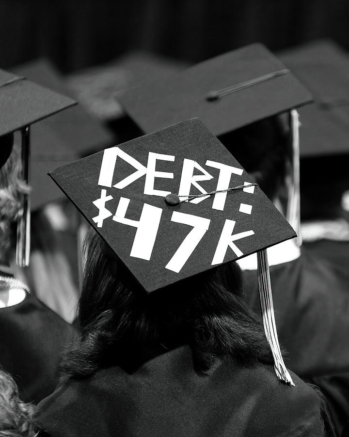 Diploma Of Debt Photograph by Lens Art Photography By Larry Trager