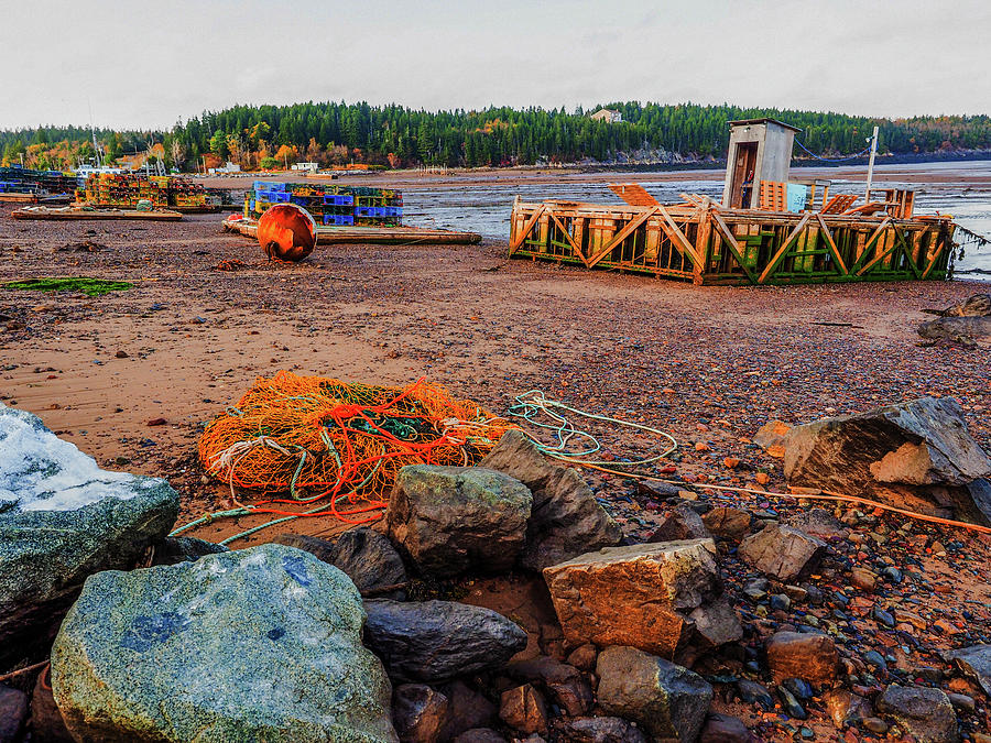 Dipper Harbor in New Brunswick_532 Photograph by James C Richardson
