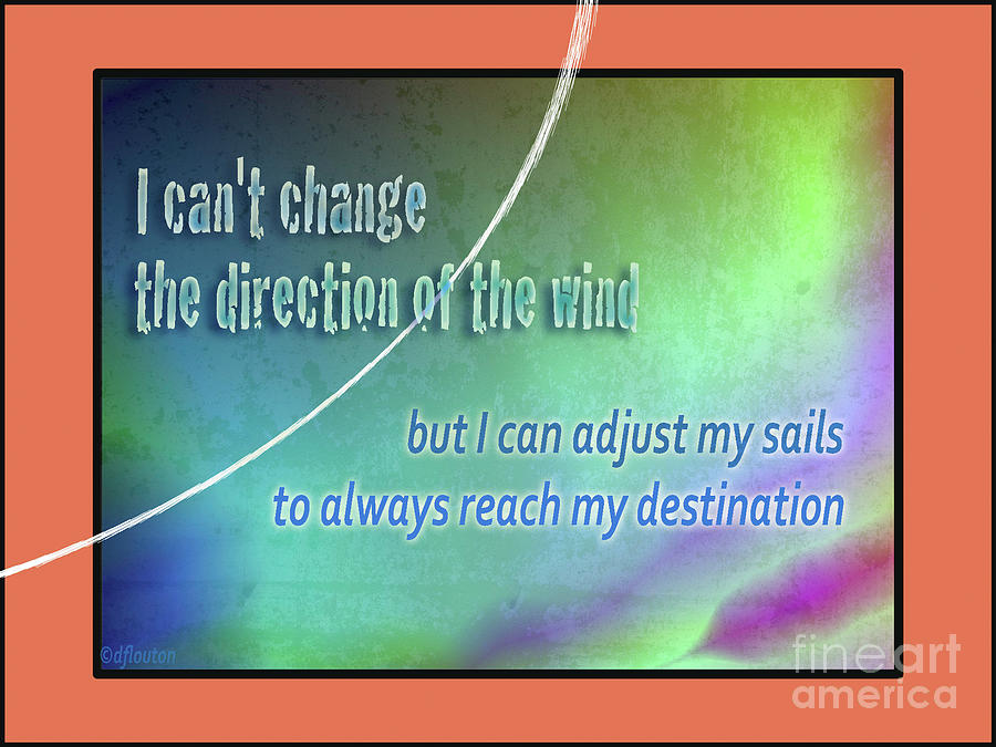 Direction of Sails 2 Digital Art by Dee Flouton
