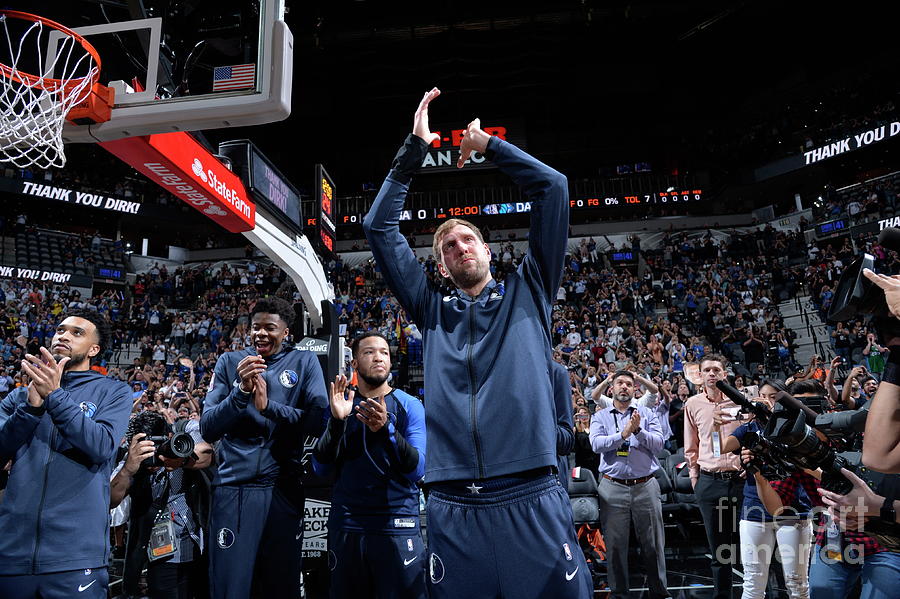Dirk Nowitzki Photograph by Mark Sobhani Dirk Nowitzki Photograph by Mark Sobhani