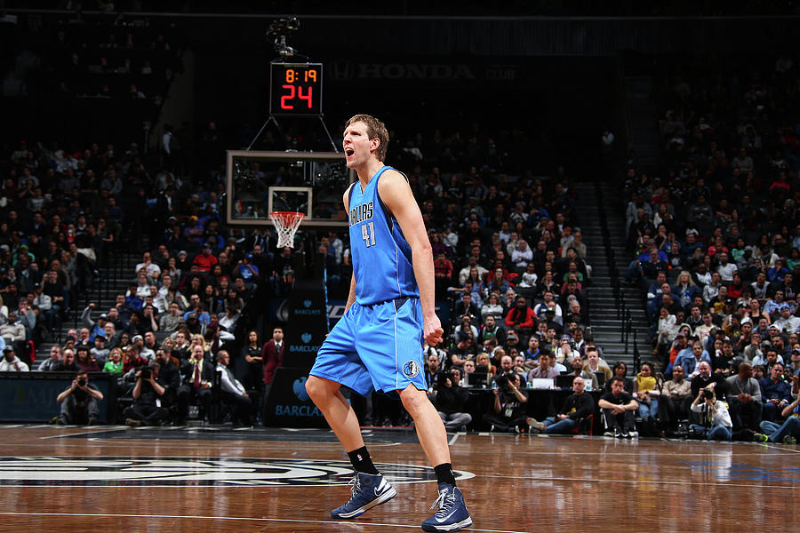 Dirk Nowitzki Photograph by Nathaniel S. Butler Dirk Nowitzki Photograph by Nathaniel S. Butler