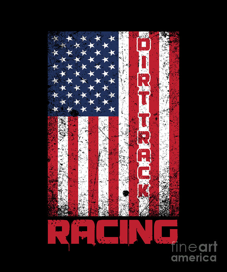 american flag racing