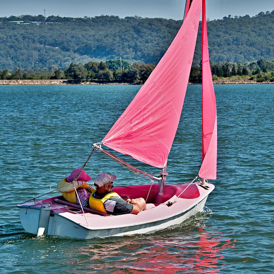 Disability Sailing. Gosford,Australia. Photograph by Geoff Childs