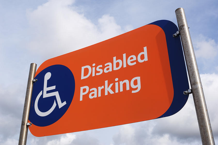 Disabled Parking Photograph by JohnGollop
