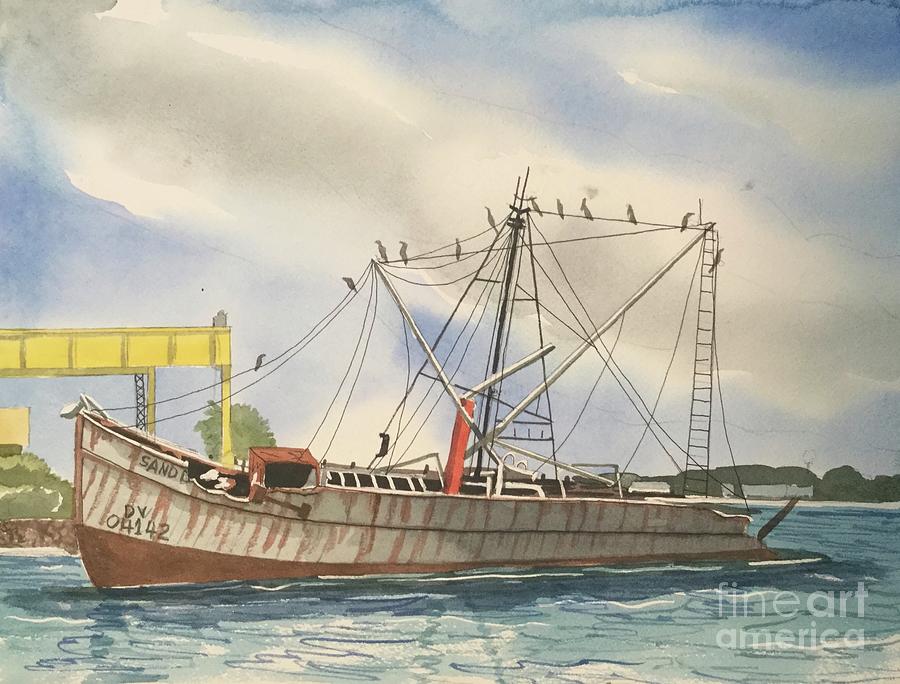 Disabled Vessel Tampa Bay Fl Painting