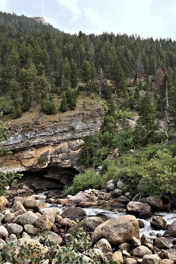 Disappearing River 1 Lander Wyoming Photograph by John Trommer Fine