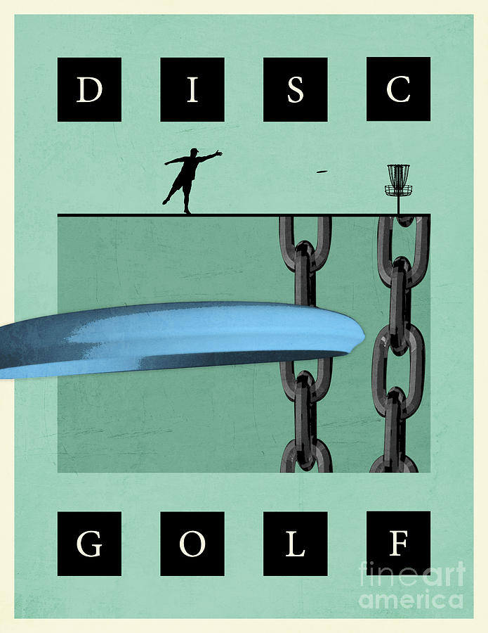 Disc Golf Digital Art by Phil Perkins