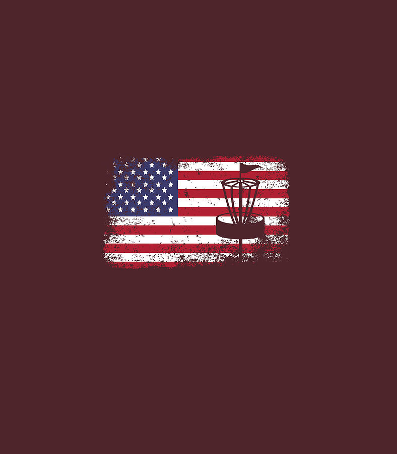 Disc Golf Usa Flag Disc Golf Digital Art by Torker Paisl | Fine Art America